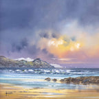 Purple Haven - Original - SOLD by artist Allan Morgan - Wyecliffe Galleries