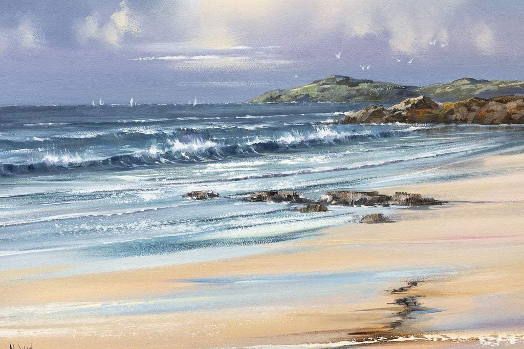 Quiet Days - Original - SOLD by artist Allan Morgan - Wyecliffe Galleries