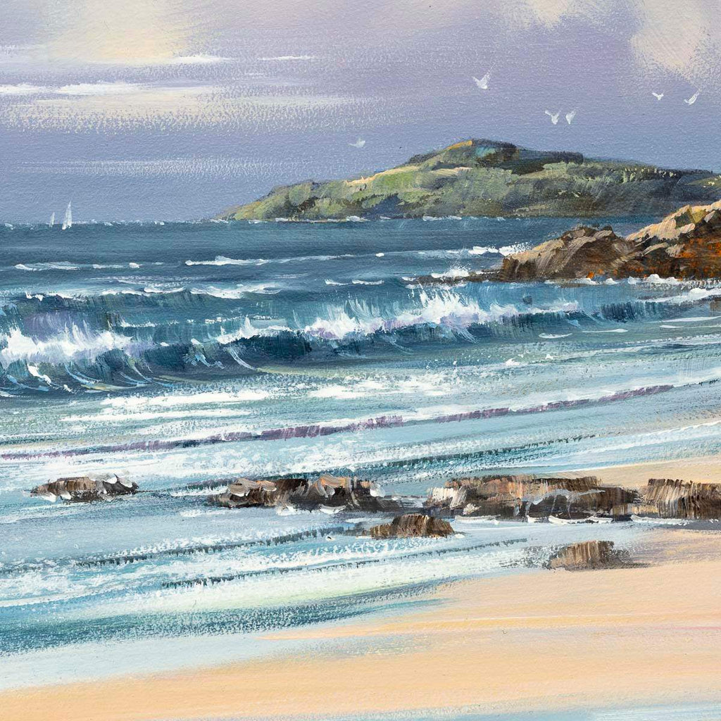 Quiet Days - Original - SOLD by artist Allan Morgan - Wyecliffe Galleries