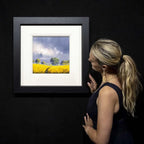 Radiant Fields - Original - SOLD by artist Allan Morgan - Wyecliffe Galleries