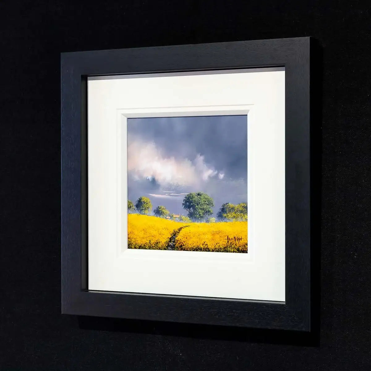 Radiant Fields - Original - SOLD by artist Allan Morgan - Wyecliffe Galleries