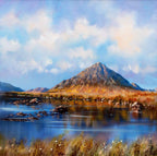 Rannoch Moor - Original - SOLD by artist Allan Morgan - Wyecliffe Galleries