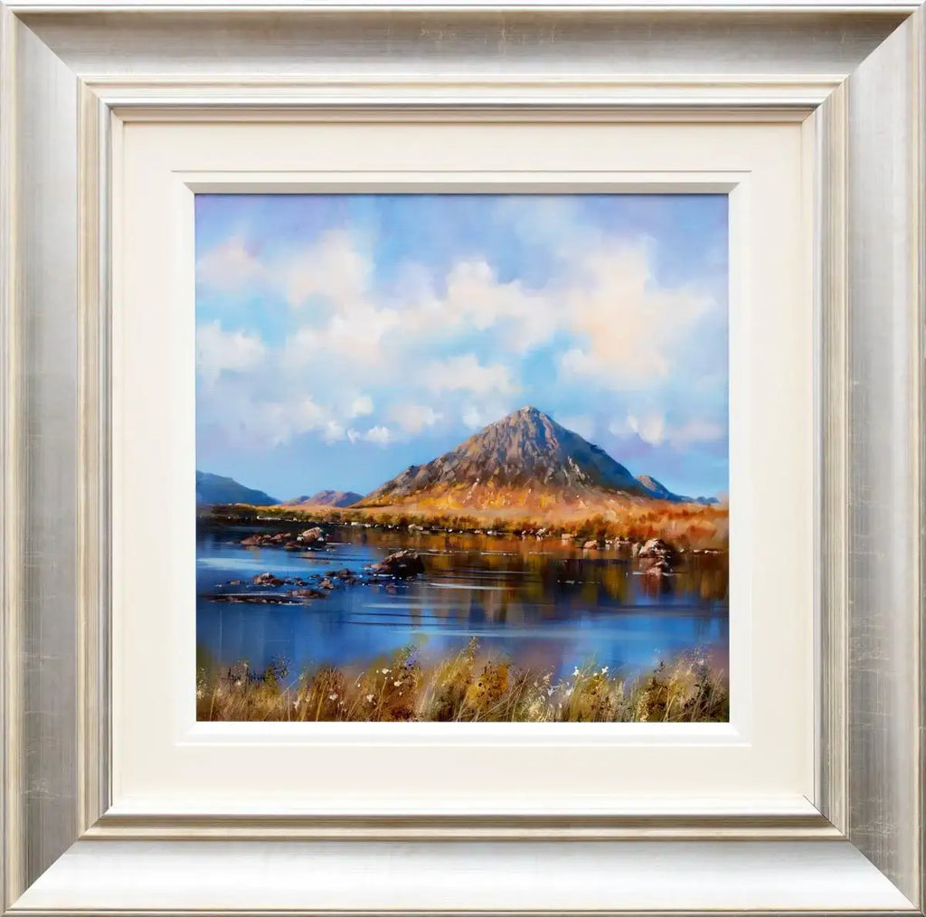 Rannoch Moor - Original - SOLD by artist Allan Morgan - Wyecliffe Galleries