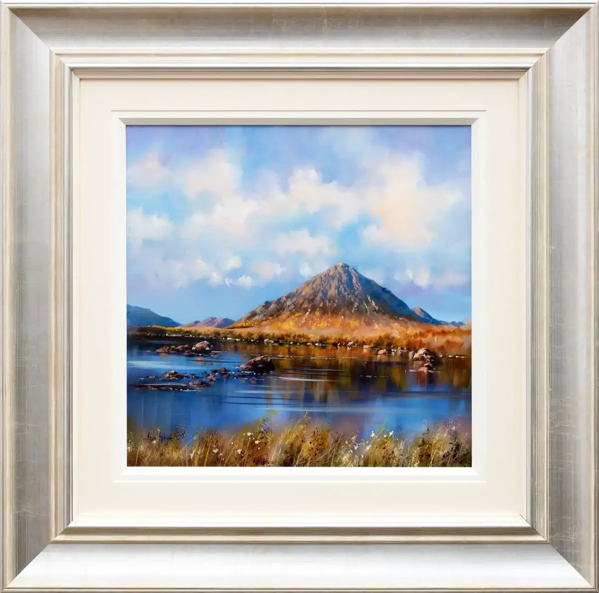 Rannoch Moor - Original - SOLD by artist Allan Morgan - Wyecliffe Galleries