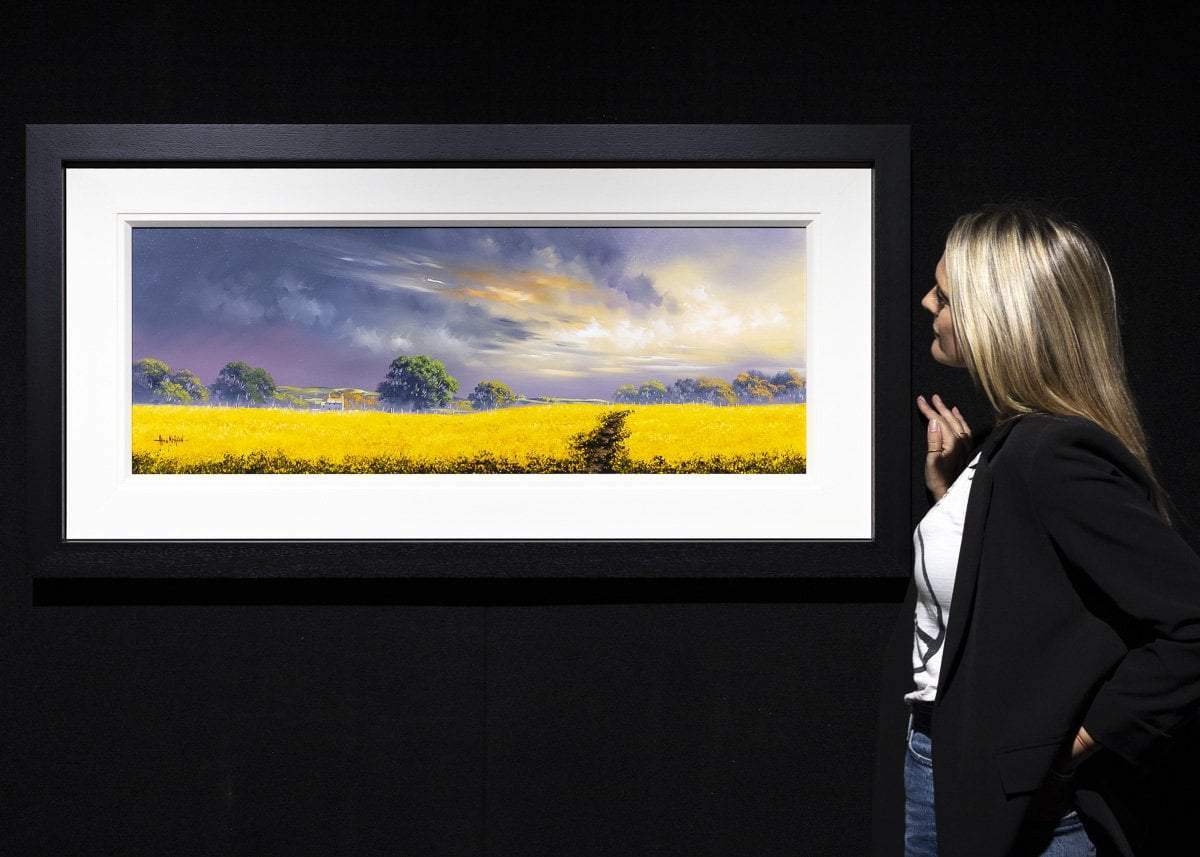 Rays of Sunshine - Original - SOLD by artist Allan Morgan - Wyecliffe Galleries