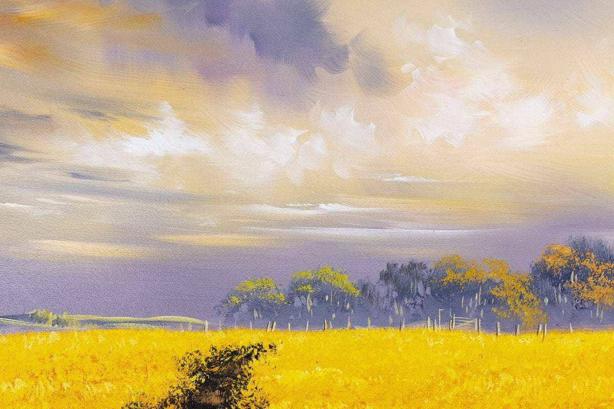 Rays of Sunshine - Original - SOLD by artist Allan Morgan - Wyecliffe Galleries