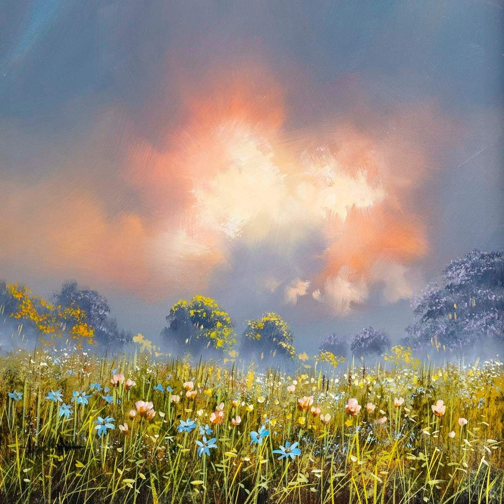 Riding Out The Storm - Original by artist Allan Morgan - Wyecliffe Galleries