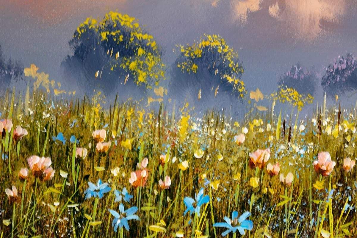 Riding Out The Storm - Original by artist Allan Morgan - Wyecliffe Galleries