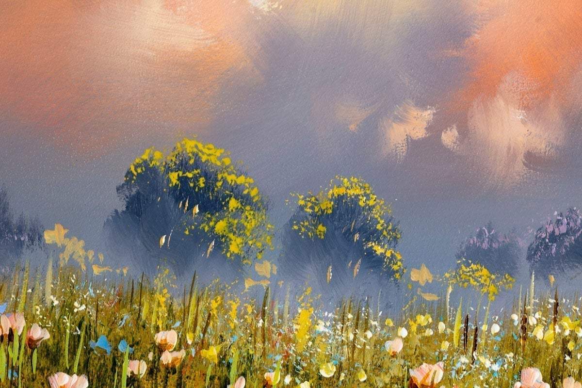 Riding Out The Storm - Original by artist Allan Morgan - Wyecliffe Galleries