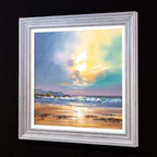 Rolling Waves - Original - SOLD by artist Allan Morgan - Wyecliffe Galleries