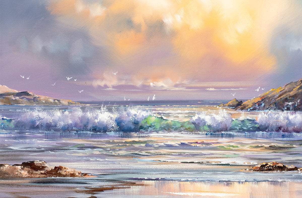 Sea Breeze - Original - SOLD by artist Allan Morgan - Wyecliffe Galleries