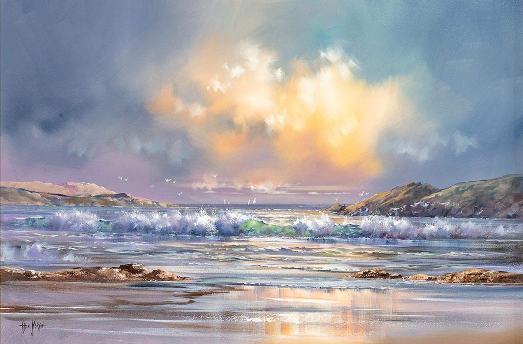Sea Breeze - Original - SOLD by artist Allan Morgan - Wyecliffe Galleries