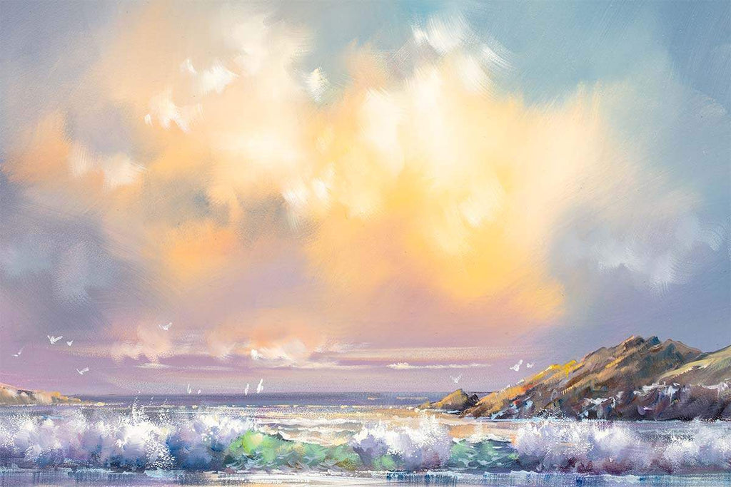 Sea Breeze - Original - SOLD by artist Allan Morgan - Wyecliffe Galleries