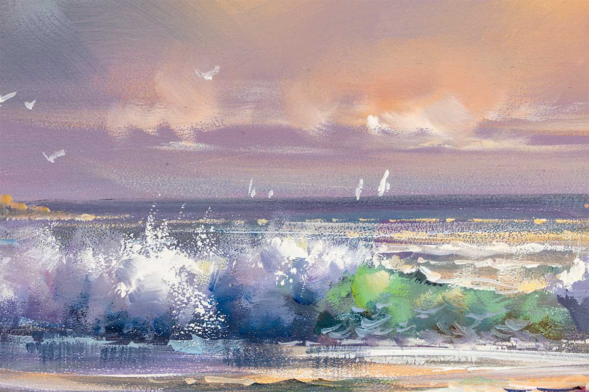 Sea Breeze - Original Allan Morgan Framed