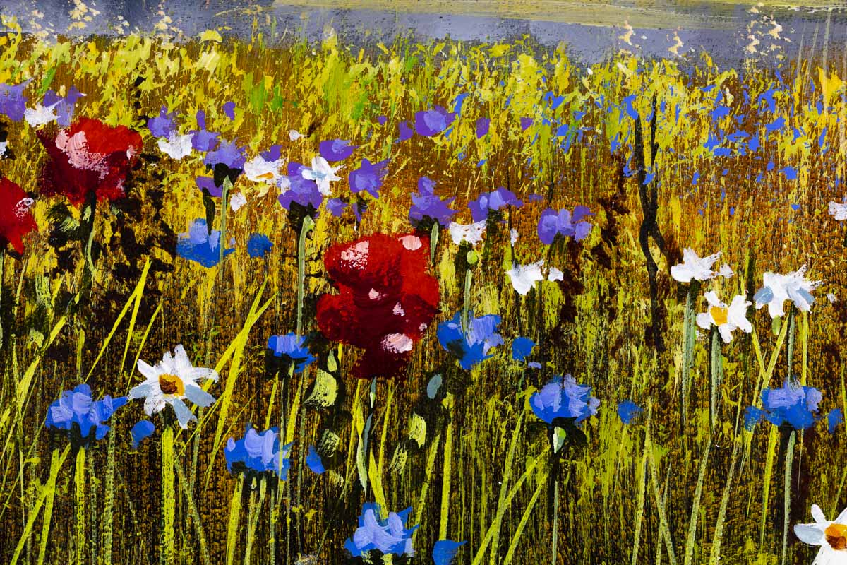 Spring is Blooming - Original Allan Morgan Framed