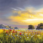 Spring is Blooming - Original - SOLD by artist Allan Morgan - Wyecliffe Galleries