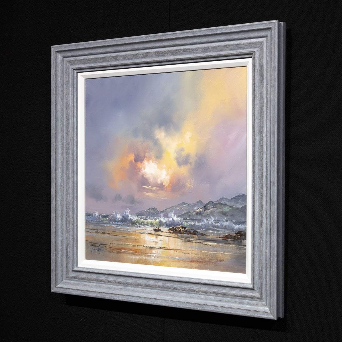 Stormy Seas - Original Allan Morgan Framed