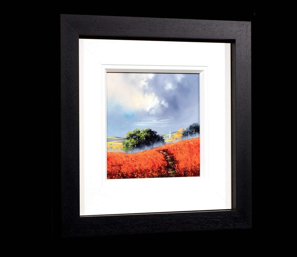 Stormy Vista - Original - SOLD by artist Allan Morgan - Wyecliffe Galleries