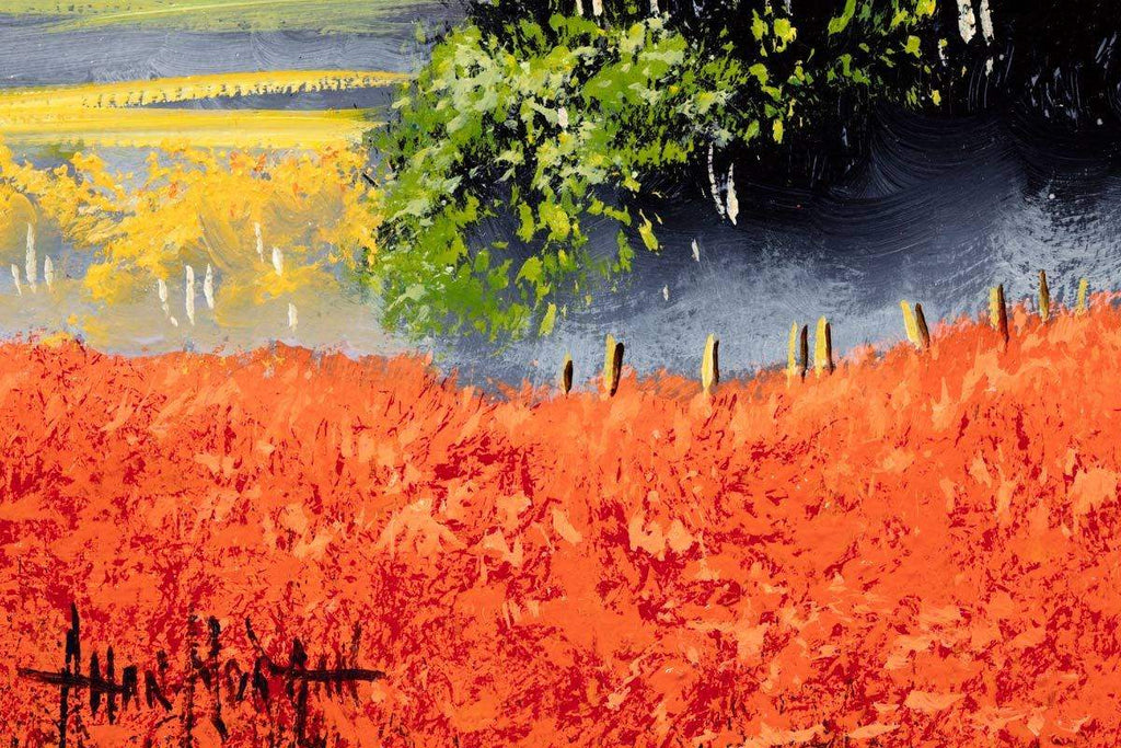 Stormy Vista - Original - SOLD by artist Allan Morgan - Wyecliffe Galleries