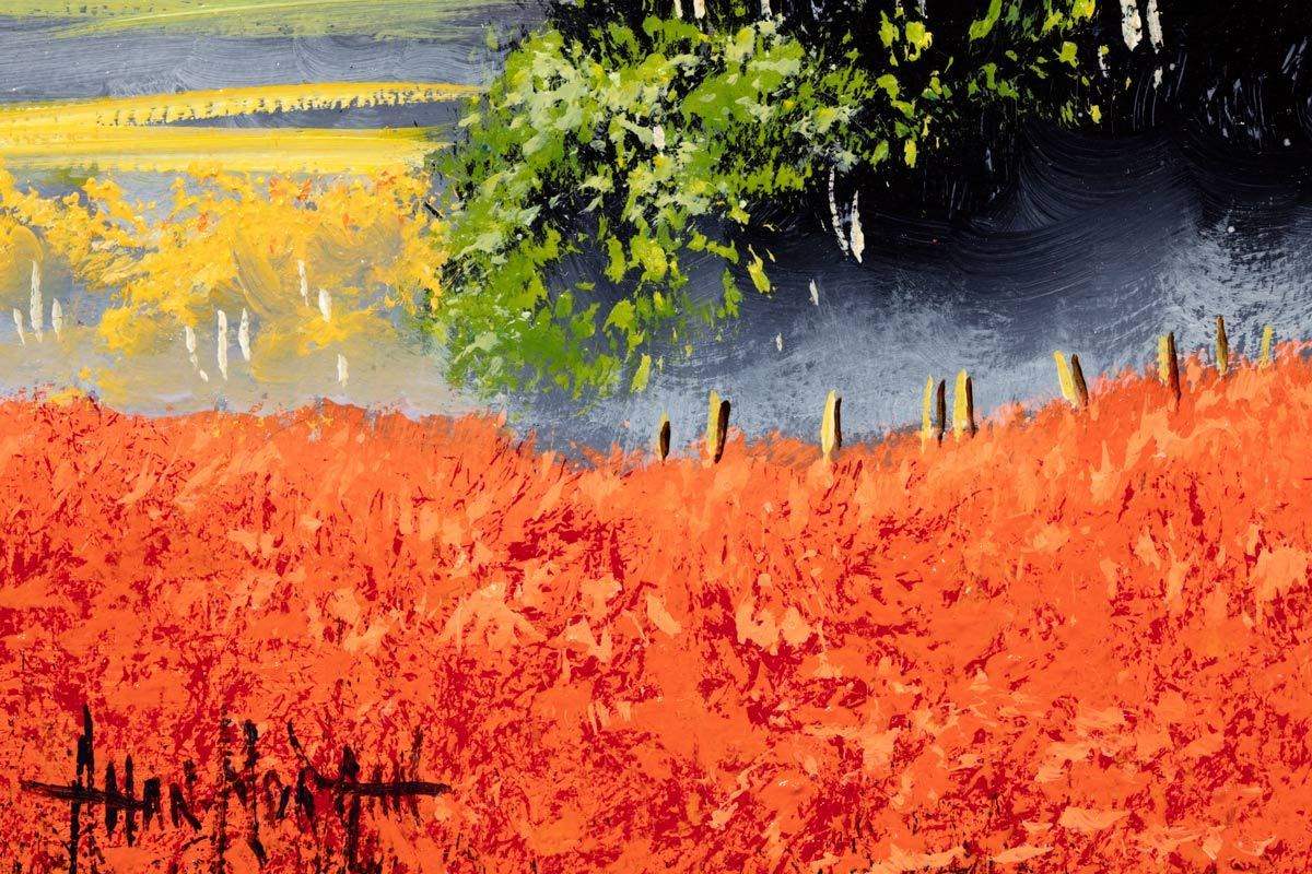 Stormy Vista - Original - SOLD by artist Allan Morgan - Wyecliffe Galleries