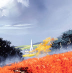 Stormy Vista - Original - SOLD by artist Allan Morgan - Wyecliffe Galleries