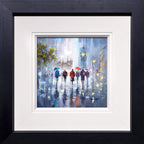 Stroll Through the City - Original - SOLD by artist Allan Morgan - Wyecliffe Galleries