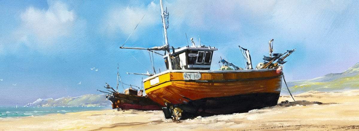 Summer at Last - Original - SOLD by artist Allan Morgan - Wyecliffe Galleries