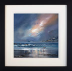 Summer at The Seaside - Original - SOLD by artist Allan Morgan - Wyecliffe Galleries