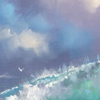 Summer Sea - Original - SOLD by artist Allan Morgan - Wyecliffe Galleries