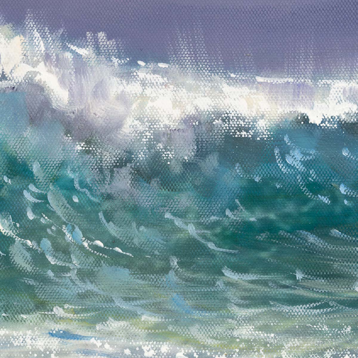 Summer Sea - Original Allan Morgan Framed