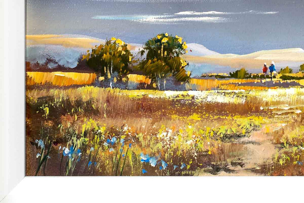 Sunday Strolls - Original - SOLD by artist Allan Morgan - Wyecliffe Galleries