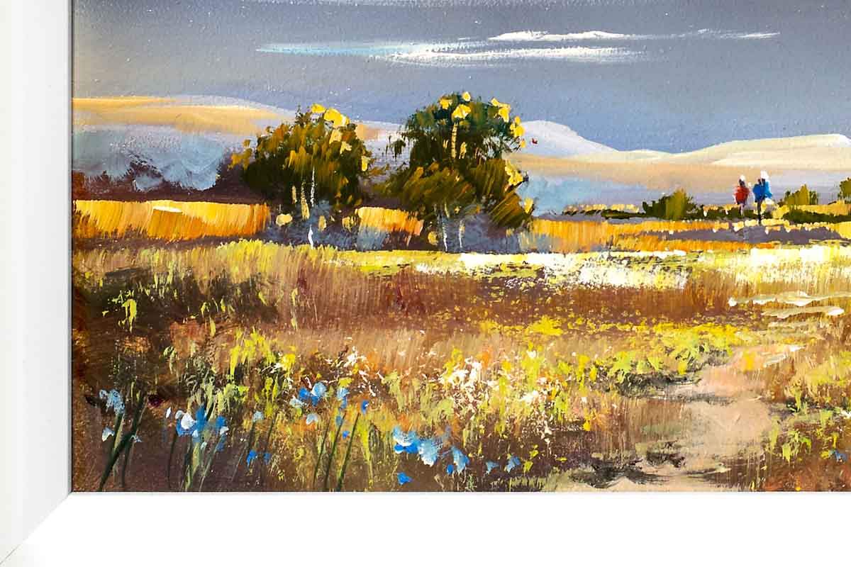 Sunday Strolls - Original - SOLD by artist Allan Morgan - Wyecliffe Galleries