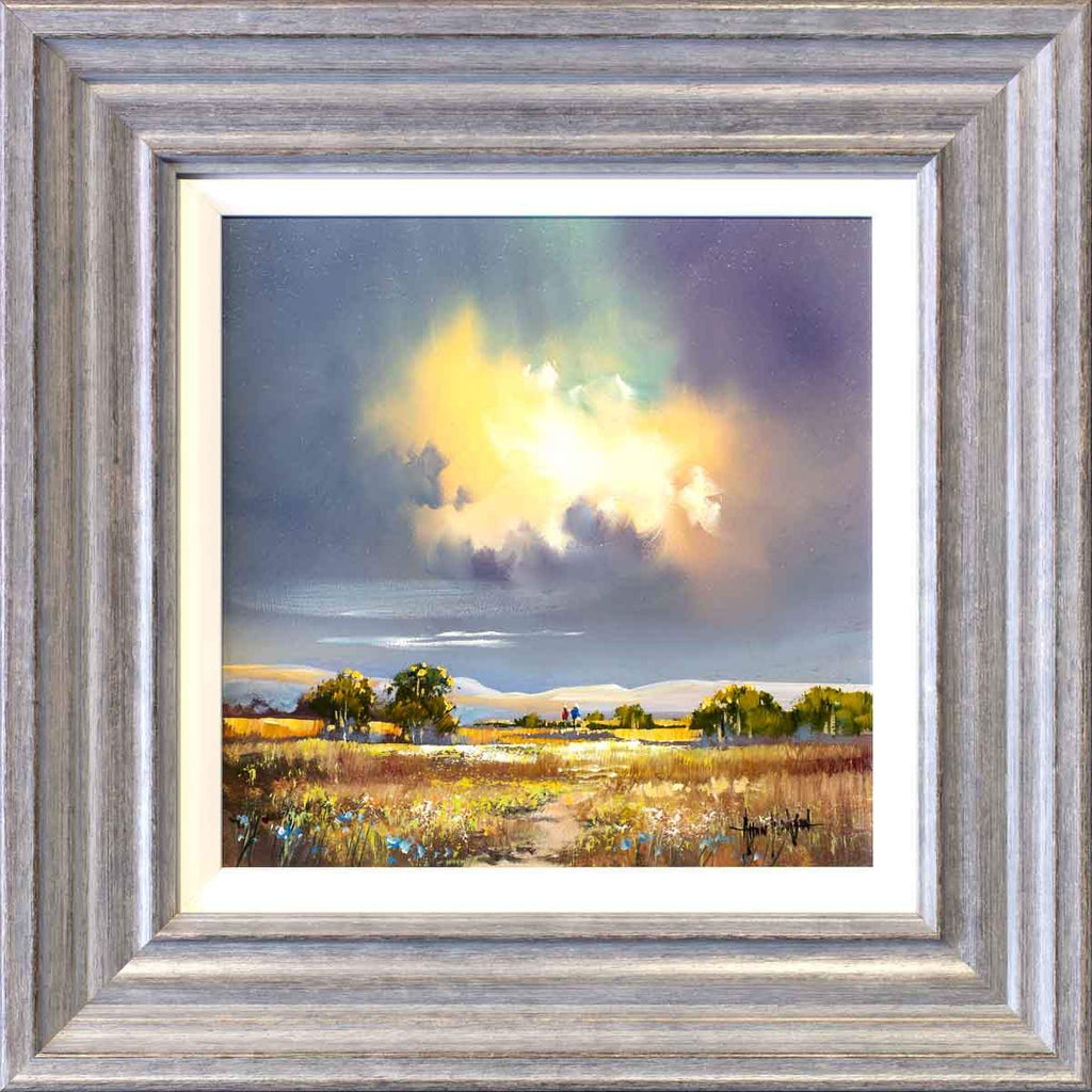 Sunday Strolls - Original - SOLD by artist Allan Morgan - Wyecliffe Galleries