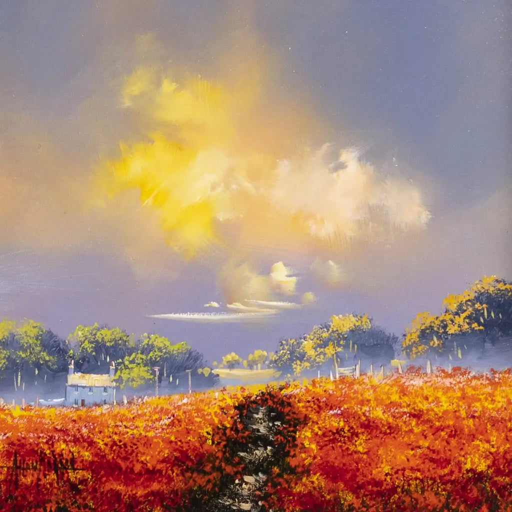 Sundown - Original - SOLD by artist Allan Morgan - Wyecliffe Galleries