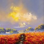 Sundown - Original - SOLD by artist Allan Morgan - Wyecliffe Galleries