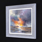 Sunlit Calm - Original - SOLD by artist Allan Morgan - Wyecliffe Galleries