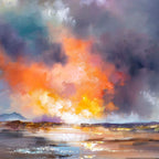 Sunlit Calm - Original - SOLD by artist Allan Morgan - Wyecliffe Galleries