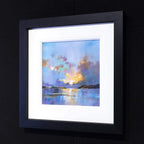 Sunset Cove - Original - SOLD by artist Allan Morgan - Wyecliffe Galleries