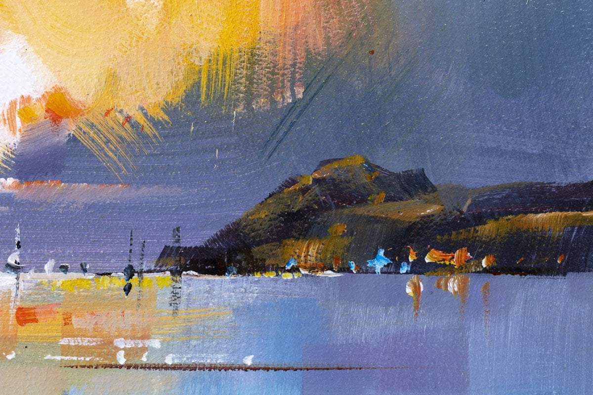 Sunset Cove - Original Allan Morgan Framed