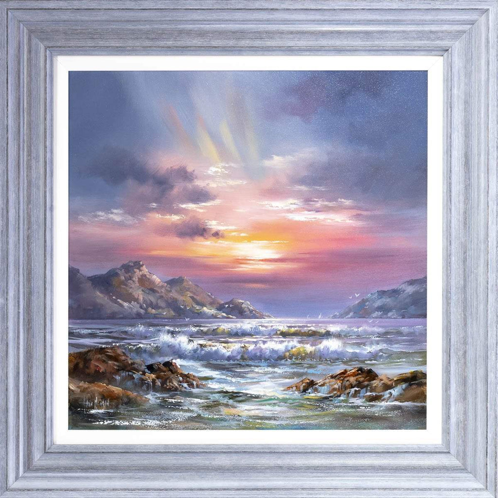 Sunsets on the Horizon - Original - SOLD by artist Allan Morgan - Wyecliffe Galleries