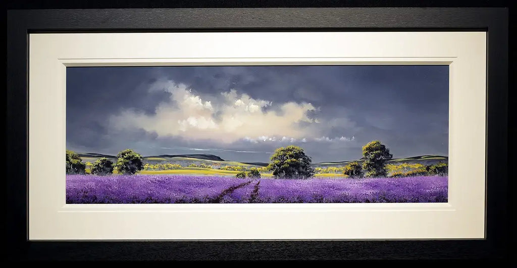 The Farmhouse - SOLD by artist Allan Morgan - Wyecliffe Galleries