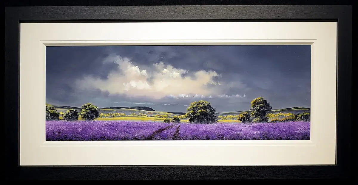 The Farmhouse - SOLD by artist Allan Morgan - Wyecliffe Galleries