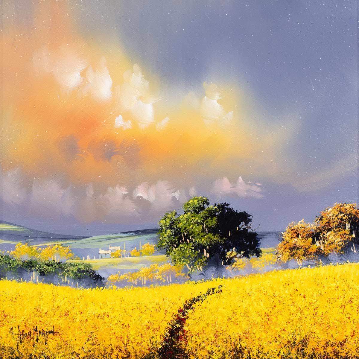 The Light Breaks Through - Original - SOLD by artist Allan Morgan - Wyecliffe Galleries