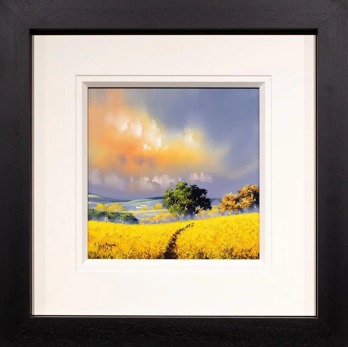 The Light Breaks Through - Original - SOLD by artist Allan Morgan - Wyecliffe Galleries