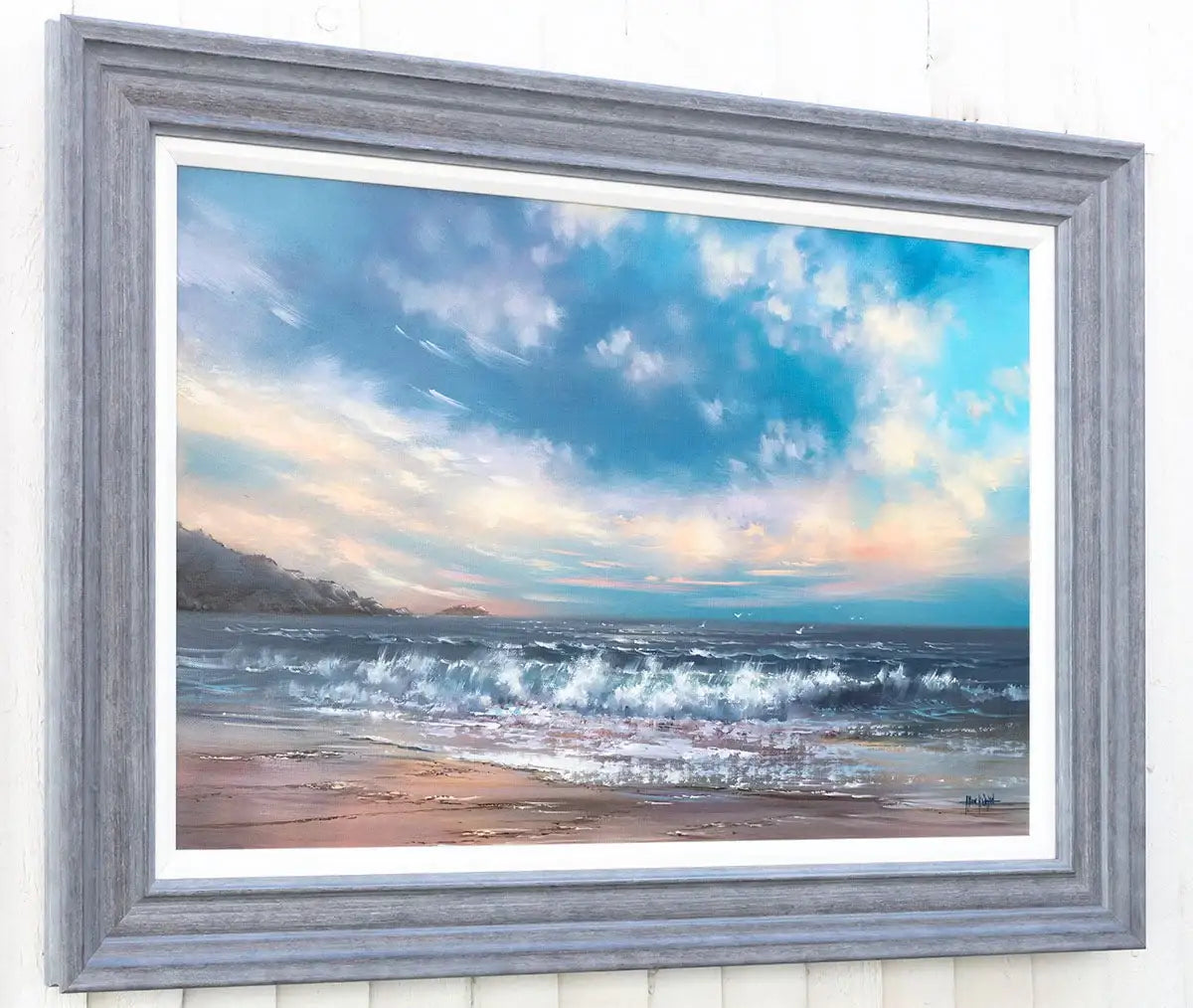 The Motion of the Ocean - Original by artist Allan Morgan - Wyecliffe Galleries