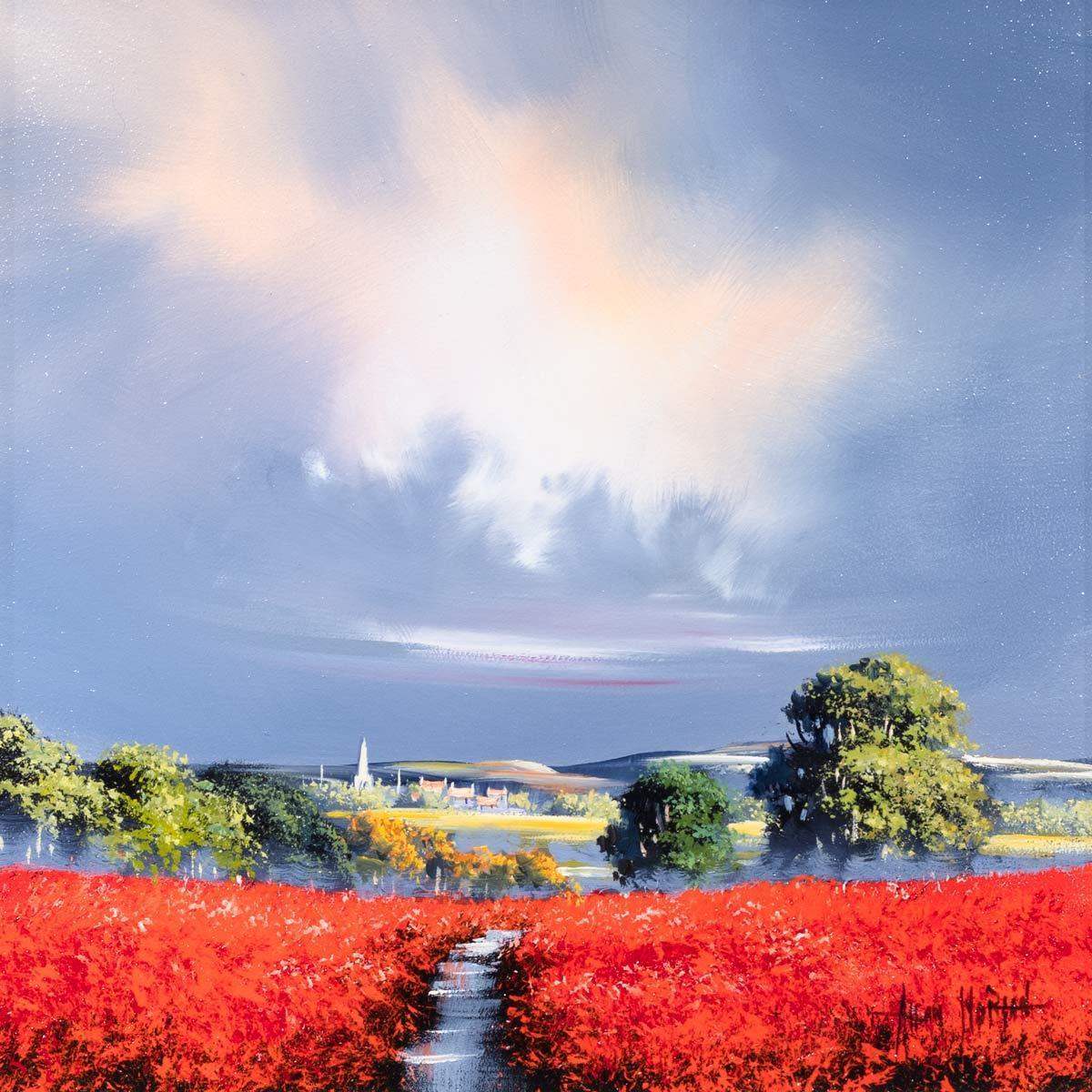 The Pathway Home - Original - SOLD by artist Allan Morgan - Wyecliffe Galleries