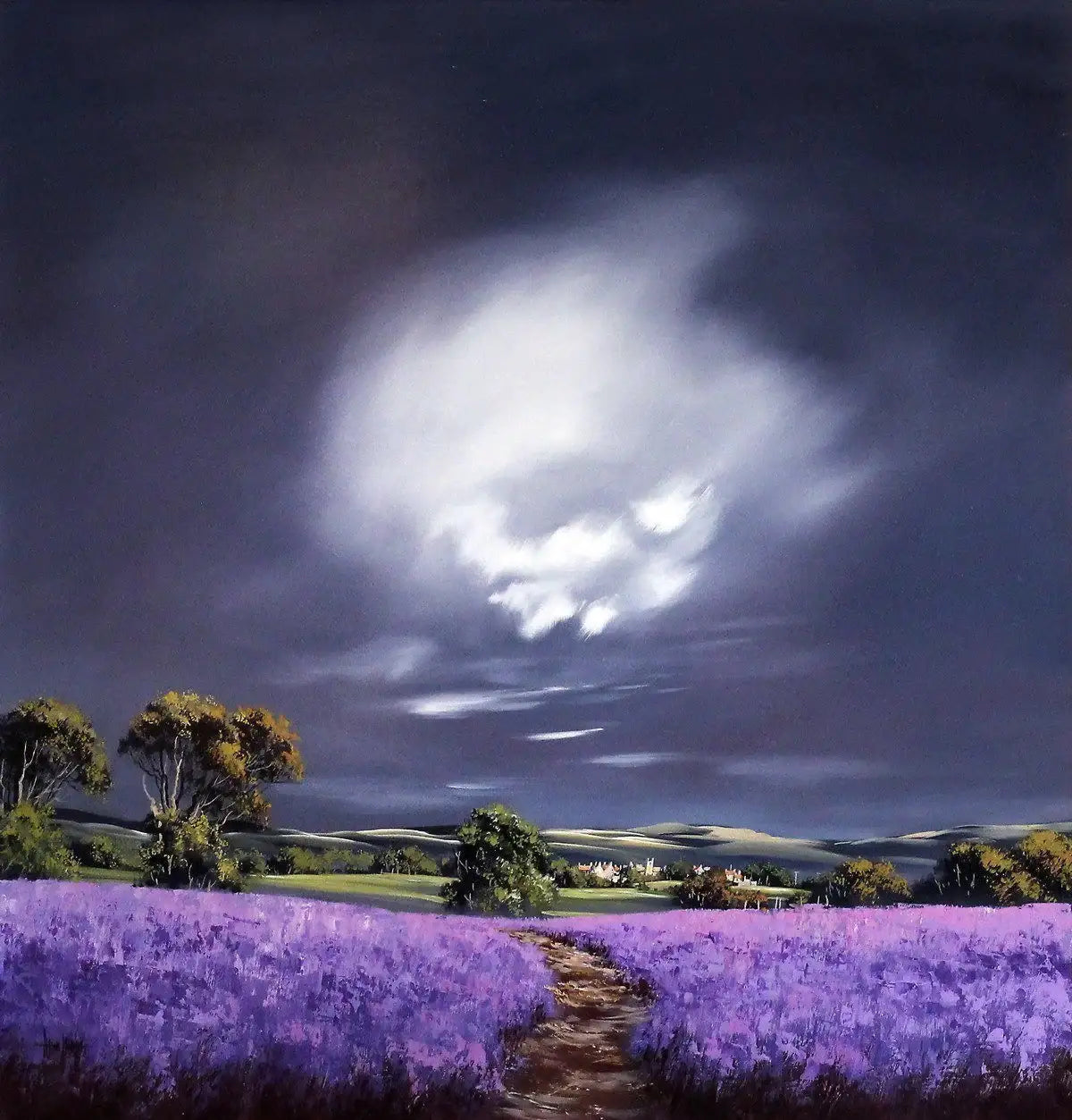 The Pathway - SOLD by artist Allan Morgan - Wyecliffe Galleries