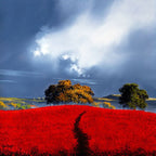 The Red Sea - Original SOLD by artist Allan Morgan - Wyecliffe Galleries