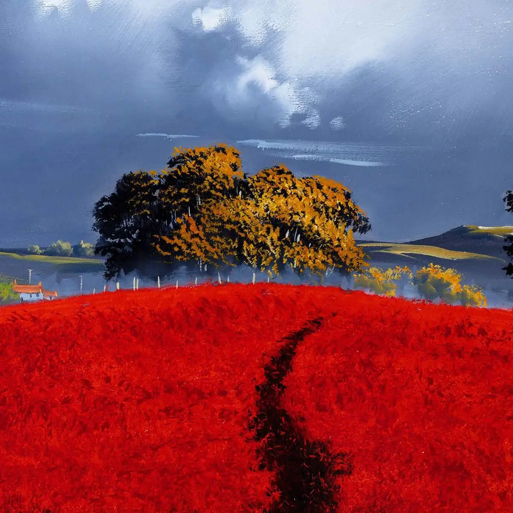 The Red Sea - Original SOLD by artist Allan Morgan - Wyecliffe Galleries