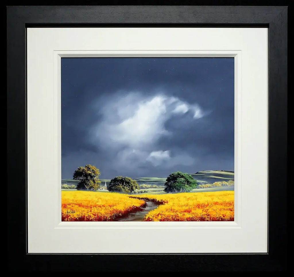 The Winding River - SOLD by artist Allan Morgan - Wyecliffe Galleries